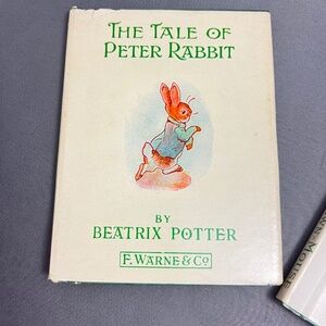 Beatrix Potter The Tale of Johnny Town Mouse 1946 Warne Vtg Book Hardcover w/DJ